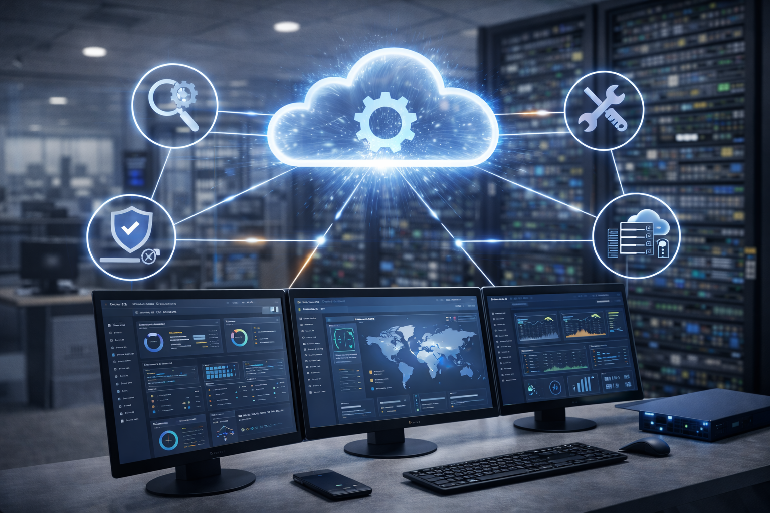 خدمات سحابية مُدارة مع مراقبة مستمرة للأنظمة