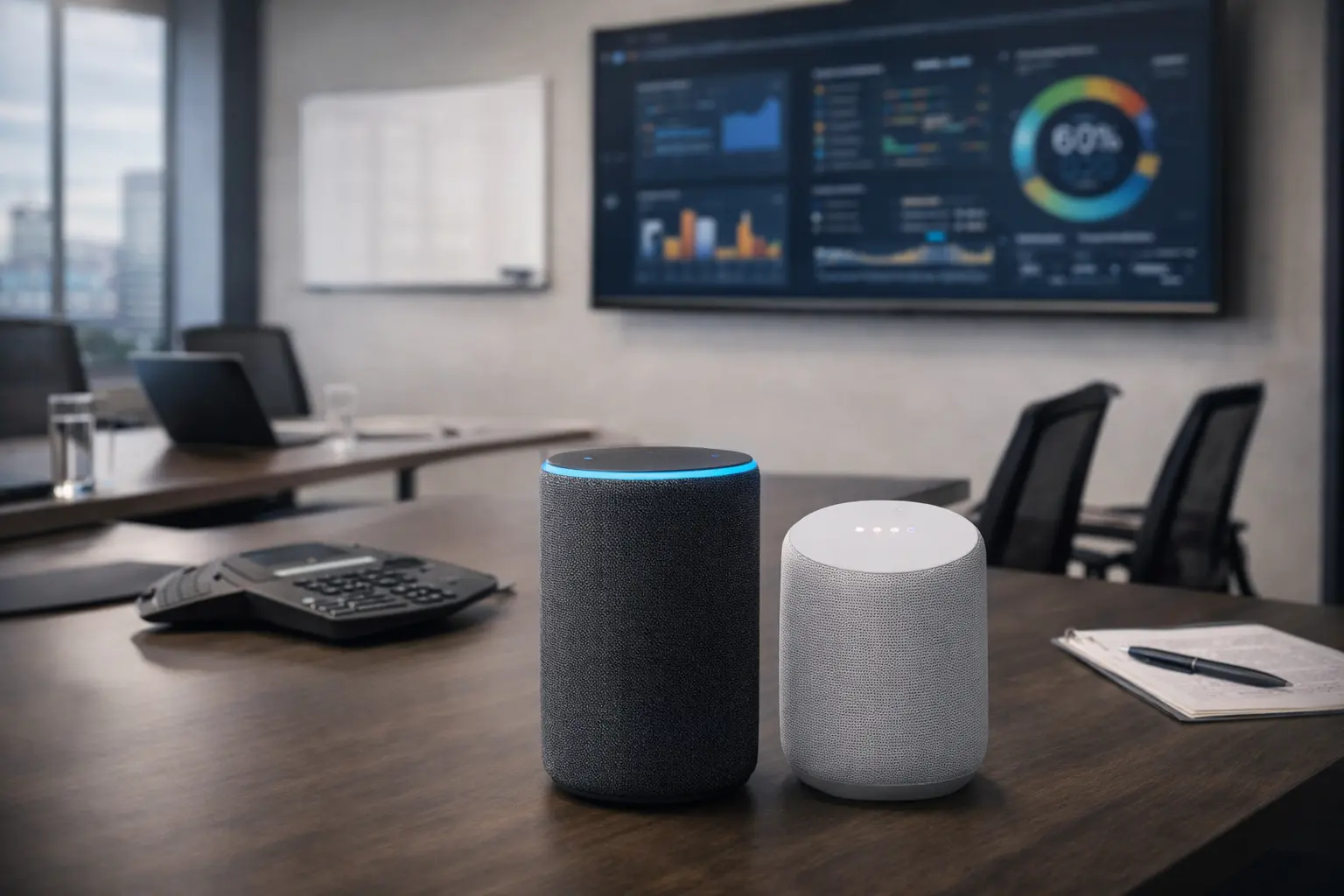 دمج المساعدات الصوتية للتحكم في أنظمة المنزل الذكي